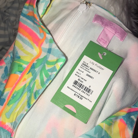 Lilly Pulitzer Tanya Romper - Picture 6 of 6